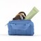 packlab Micro Nano Duffel Keychain - Blue Mini Duffel Bag Coin Purse for Lip Balm, Earbuds & Everyday Essentials